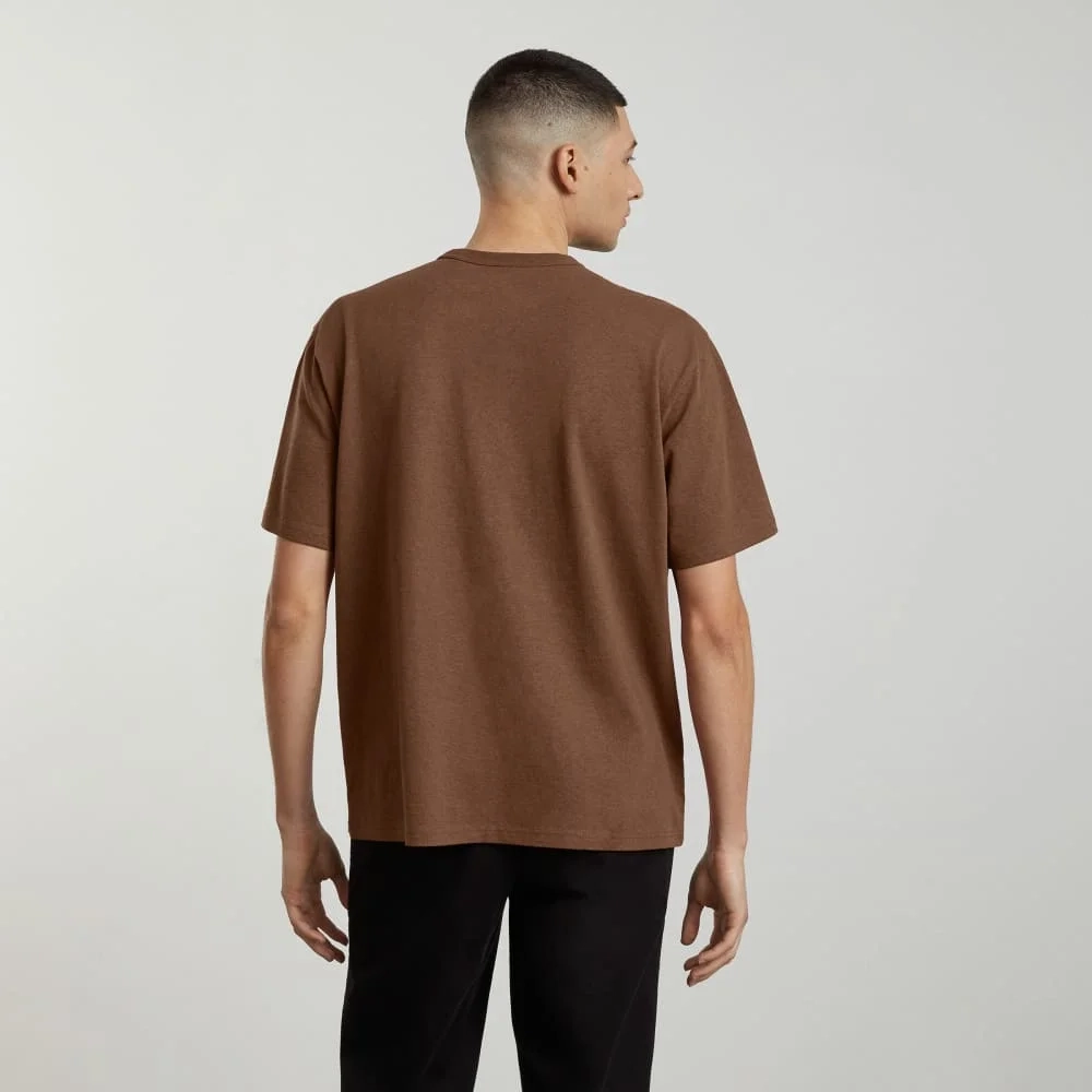 The Everyone Relaxed Hemp Tee | Espresso (2)