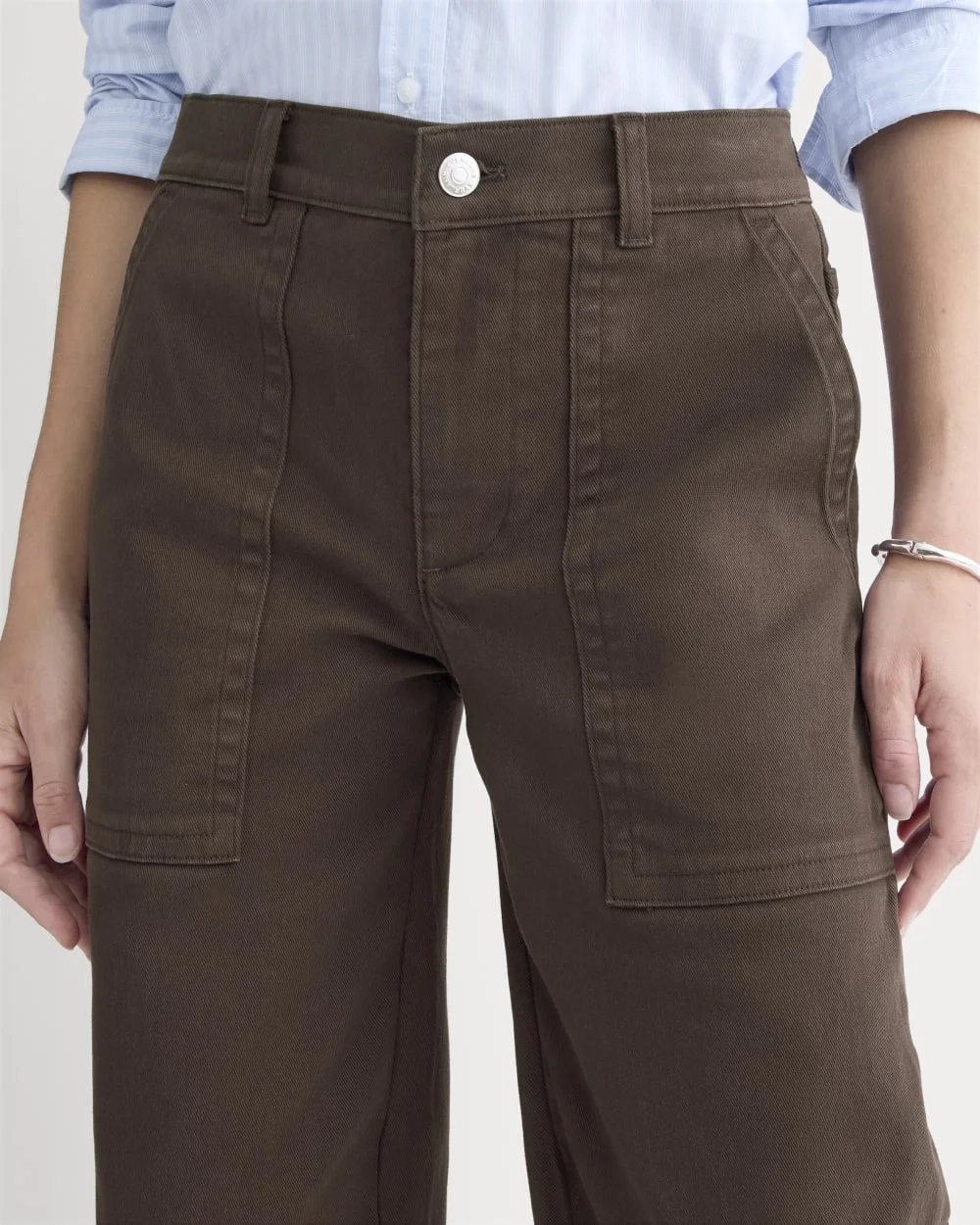 Utility Column Pant | Dark Chocolate (2)