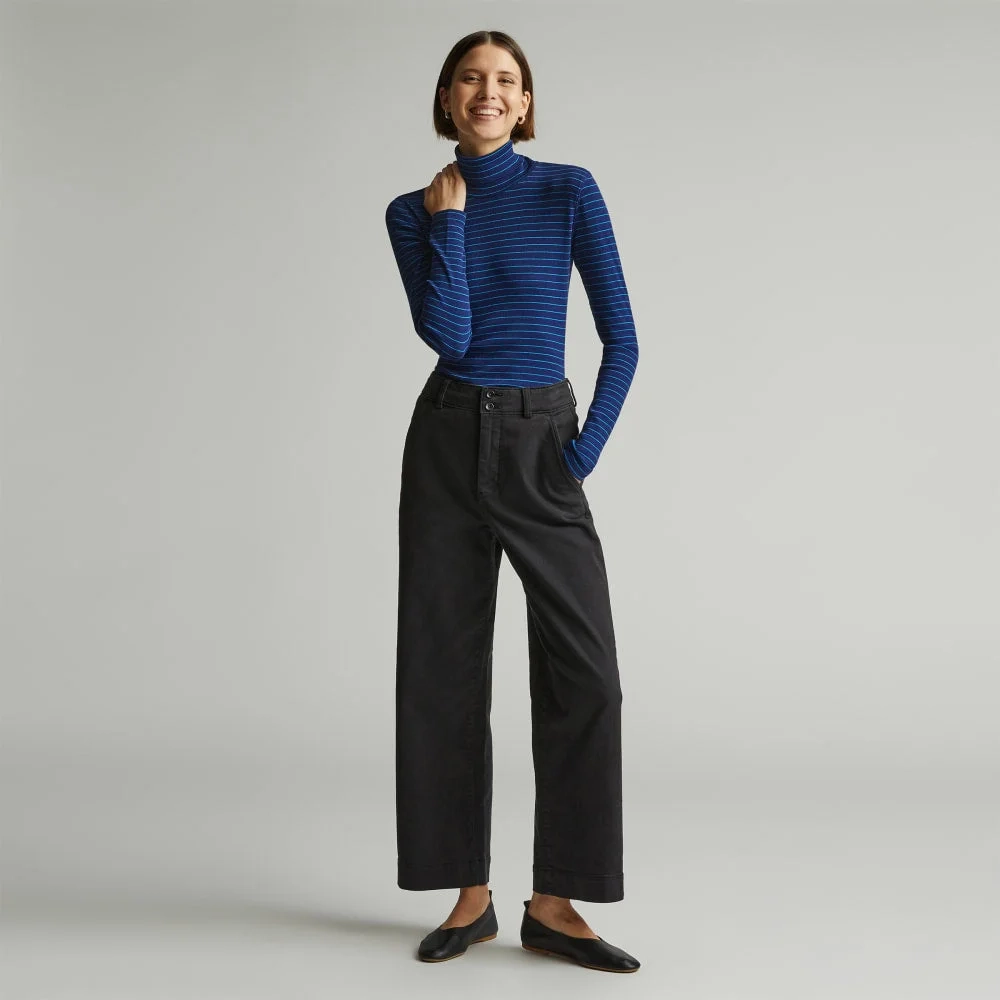 The Luxe Micro-Rib Turtleneck | Ocean Cavern / Horizon Blue (3)