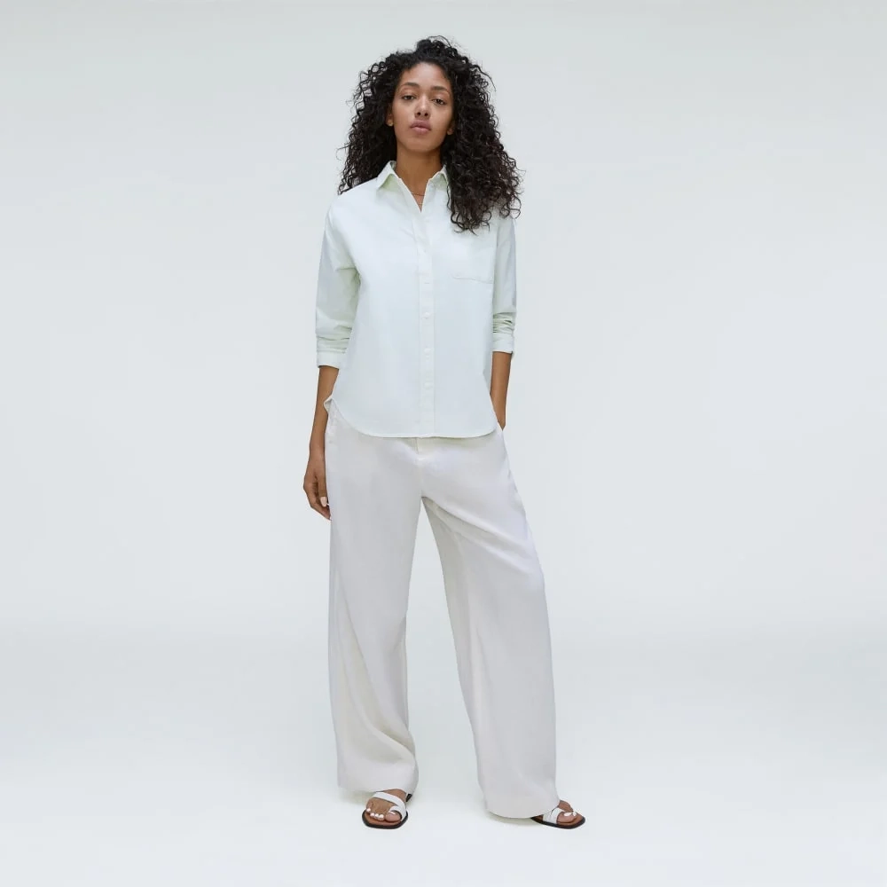 The Must-Have Oxford Shirt | Seafoam Green (2)