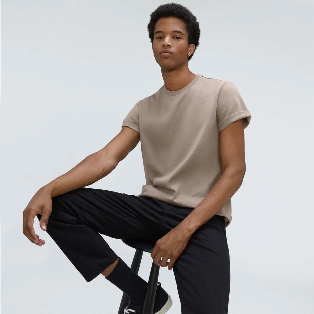 The Premium-Weight Crew | Uniform | Taupe Grey (3)