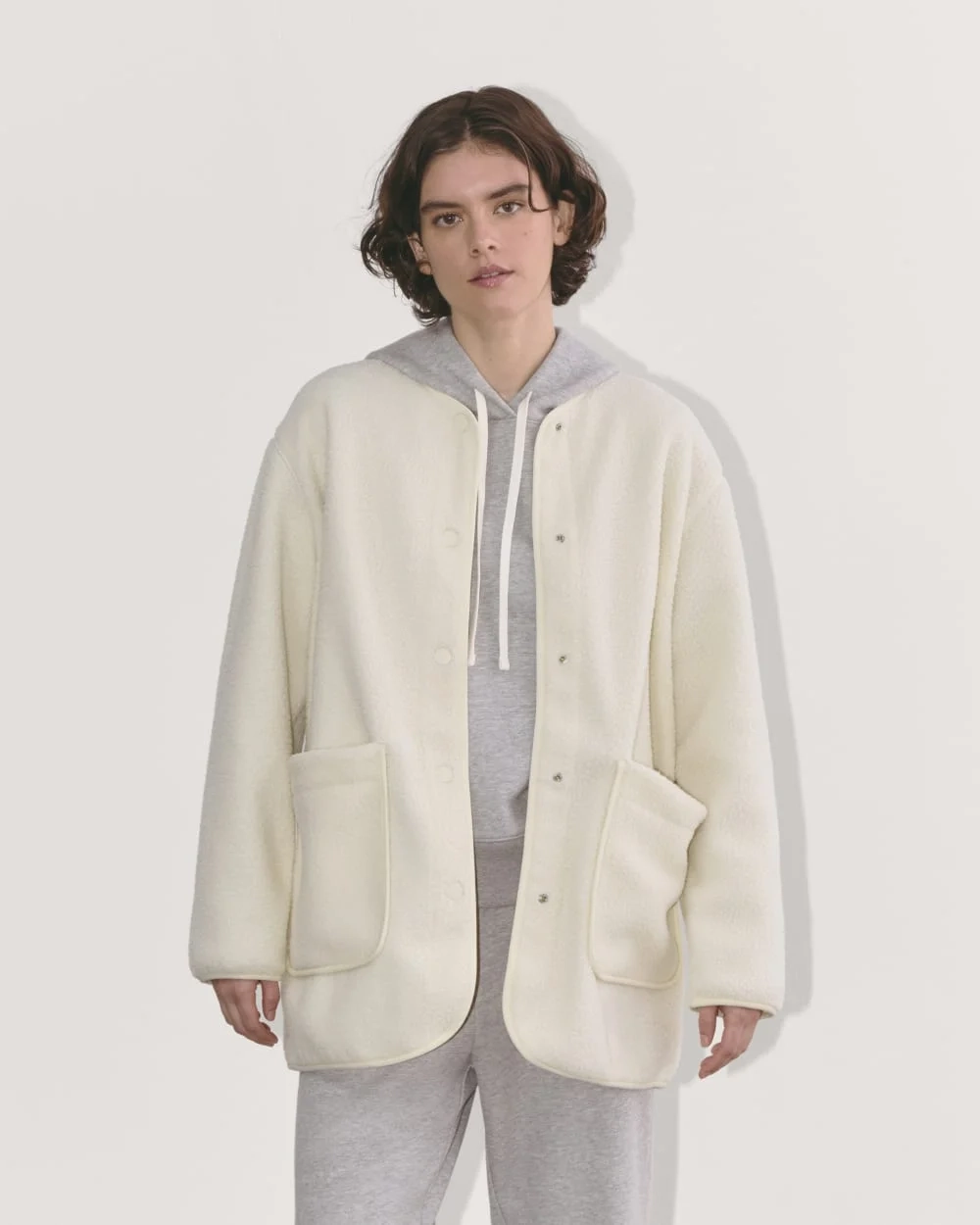 The Teddy Liner | Heathered Oat