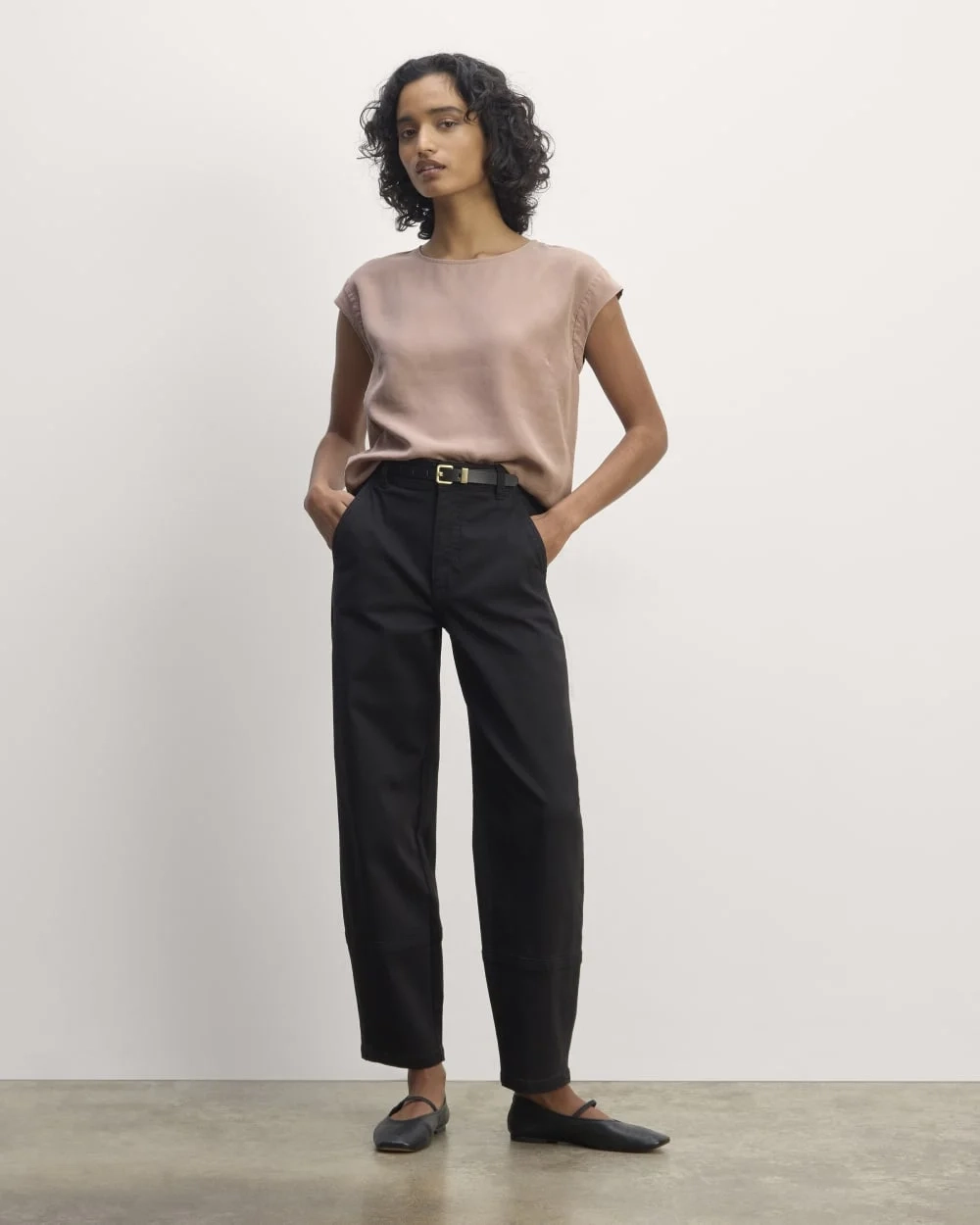 The Muscle Top in Butterlite | Dusty Rose (2)