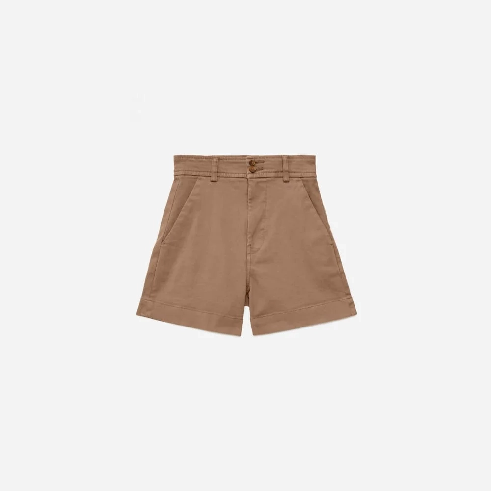 The Way-High® Twill Short | Ash Brown (2)
