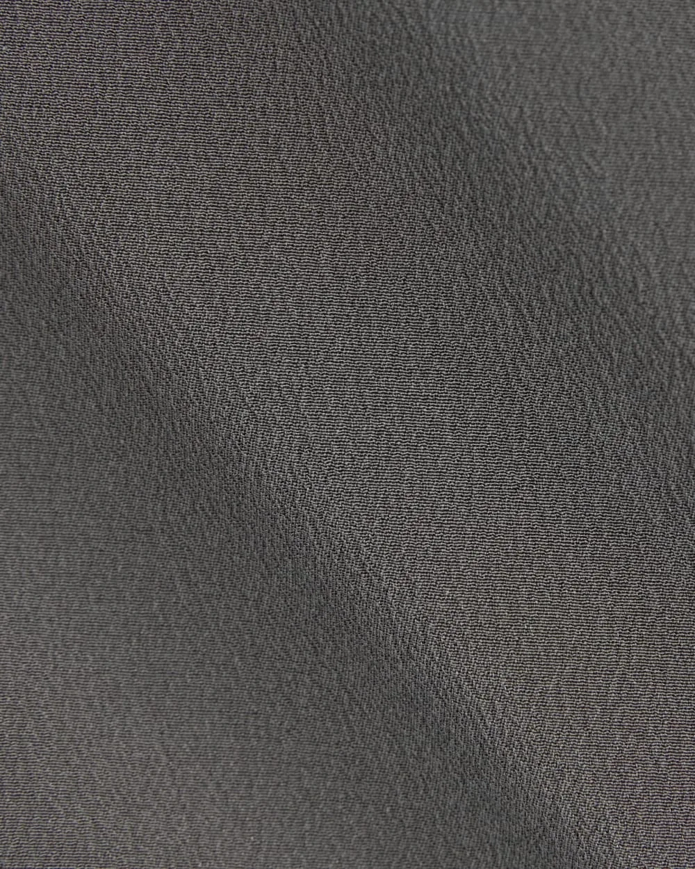 The Boxy Shirt in Washable Silk | Graphite (2)