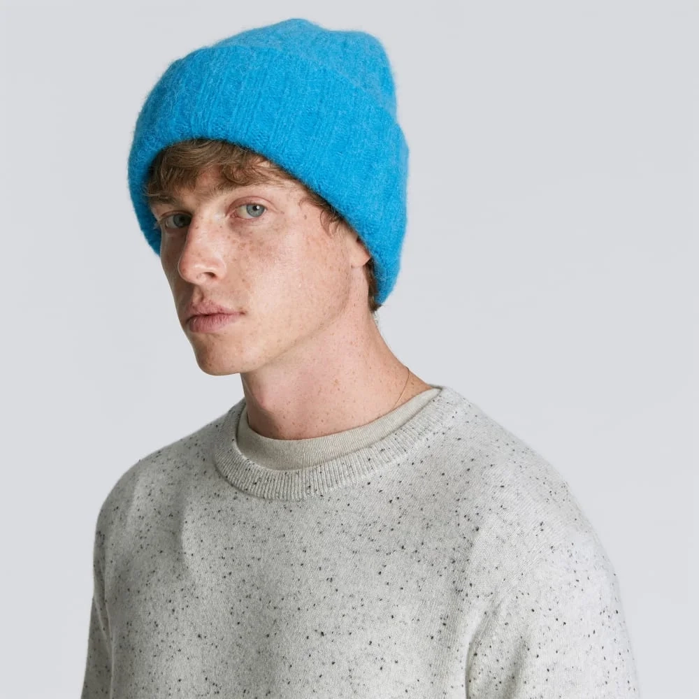 The Alpaca Beanie | Horizon Blue (2)