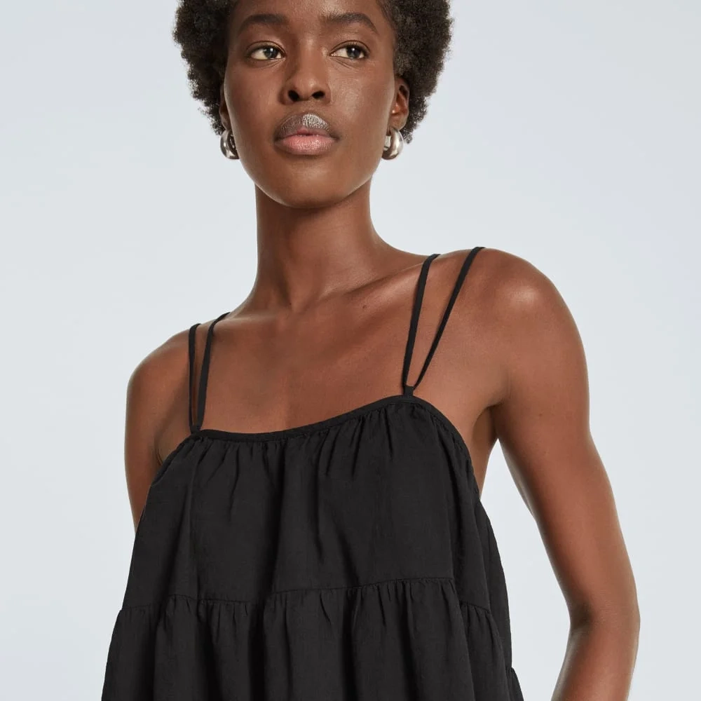 The Billow Cami | Black (2)