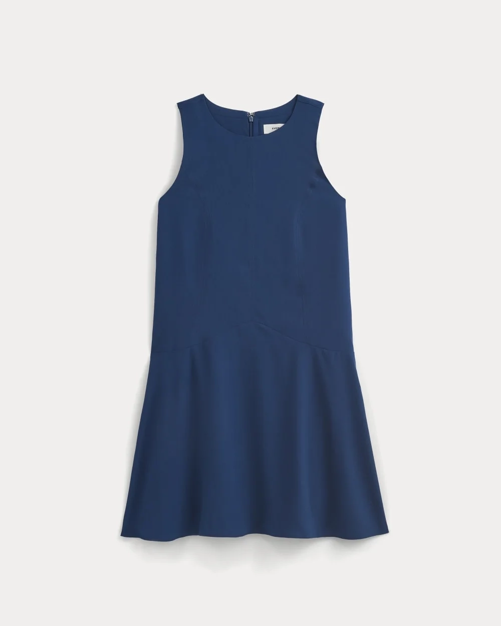 Drop Waist Mini Dress | Estate Blue (2)