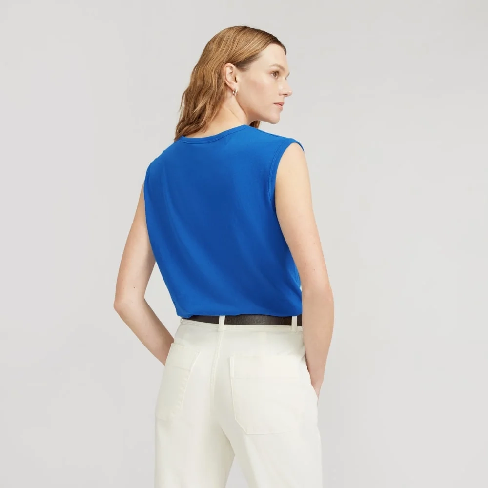 The Air Muscle Tank  | Mazarine Blue (2)