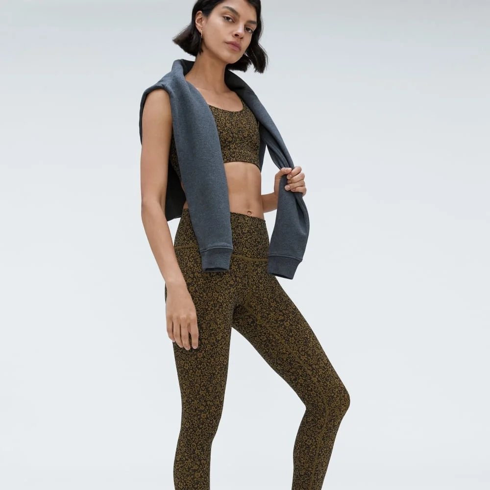 The Perform Legging® | Black / Breen Floral | Regular (2)