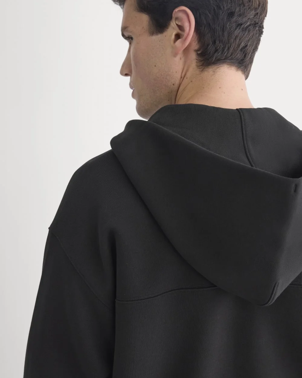 Luxe Fleece Full-Zip Hoodie | Black (2)