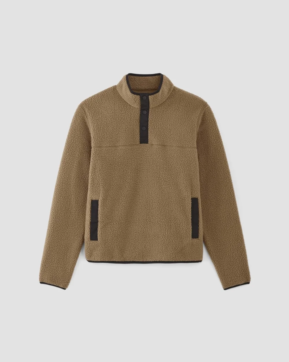 The ReNew Fleece Pullover | Tiger's Eye (2)