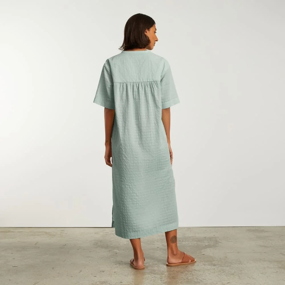 The Caftan Dress | White Sage (2)