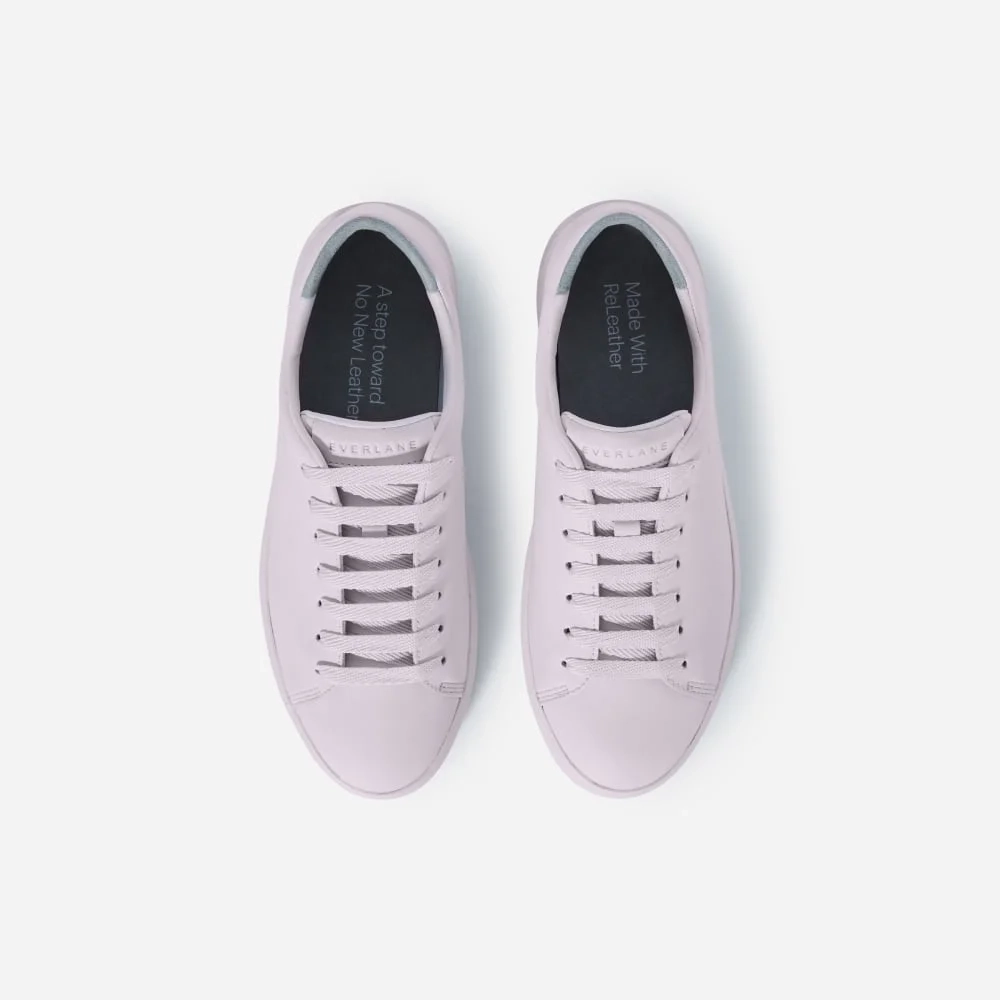 The ReLeather® Tennis Shoe  | Orchid (2)