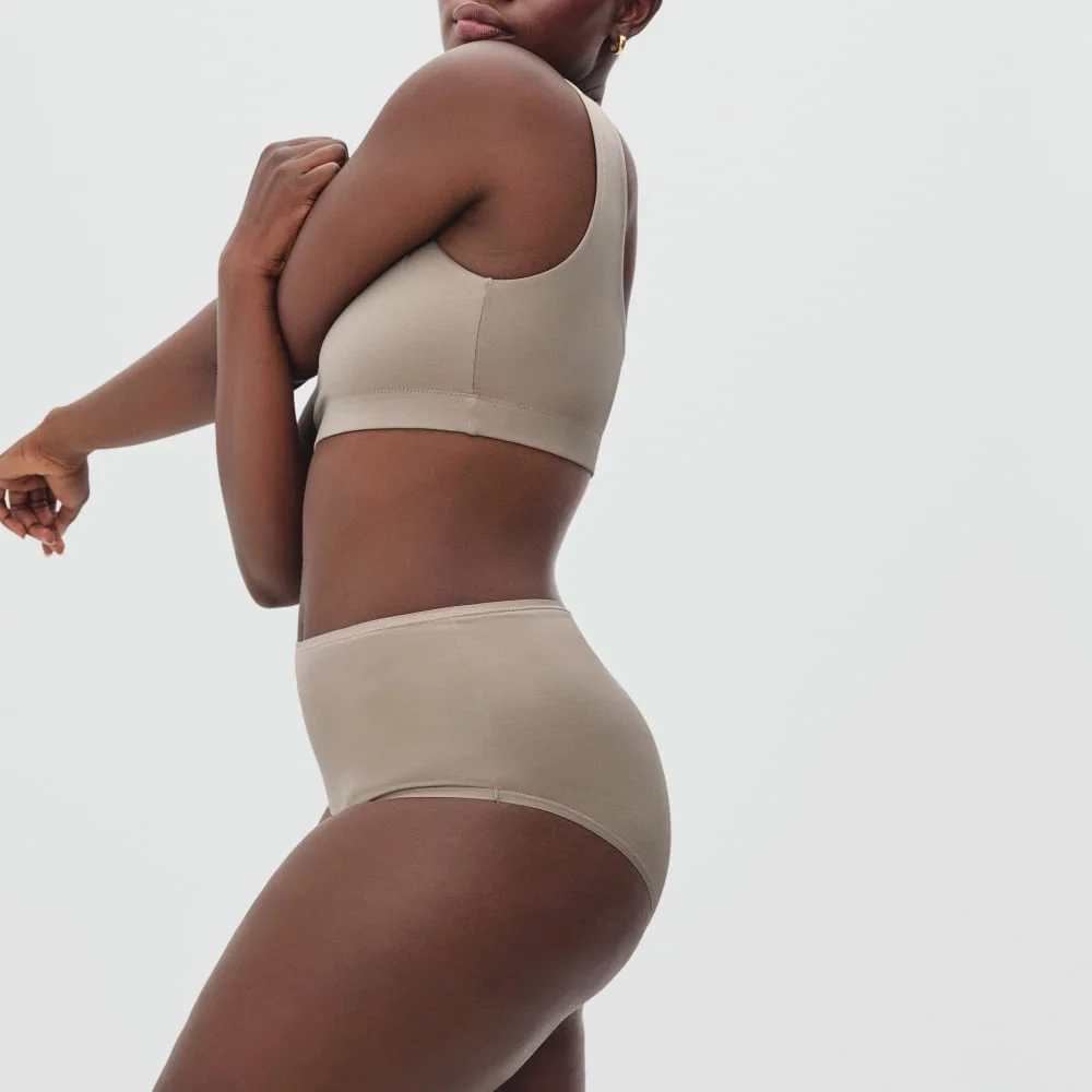 The Cotton High-Rise Hipster | Burnt Sugar (2)