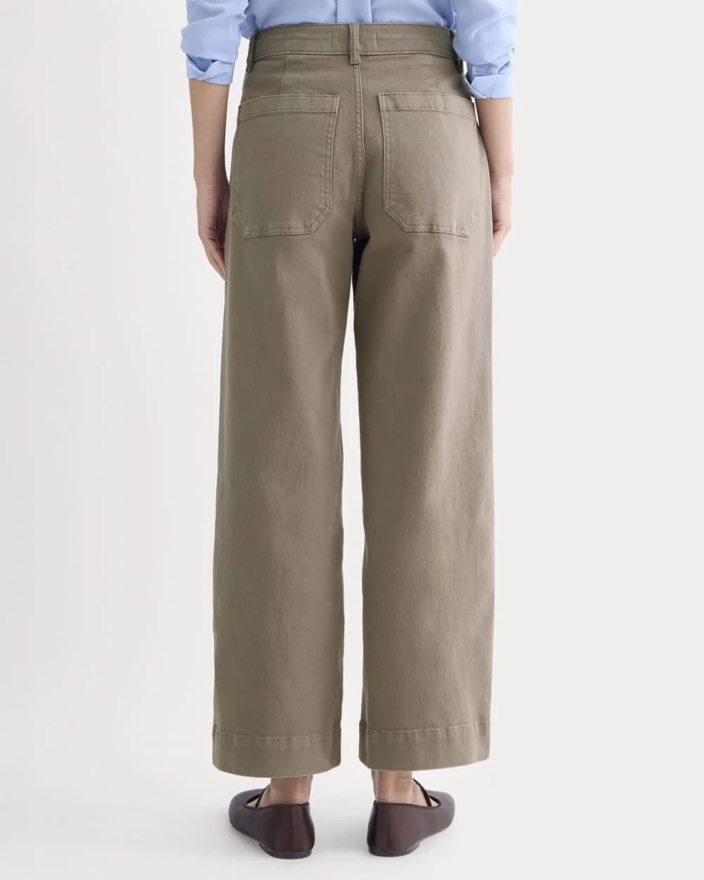 The Utility Wide-Leg Pant | Taupe (2)