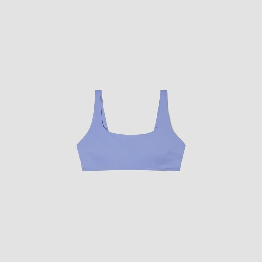 The Square-Neck Bikini Top | Cornflower Blue (2)