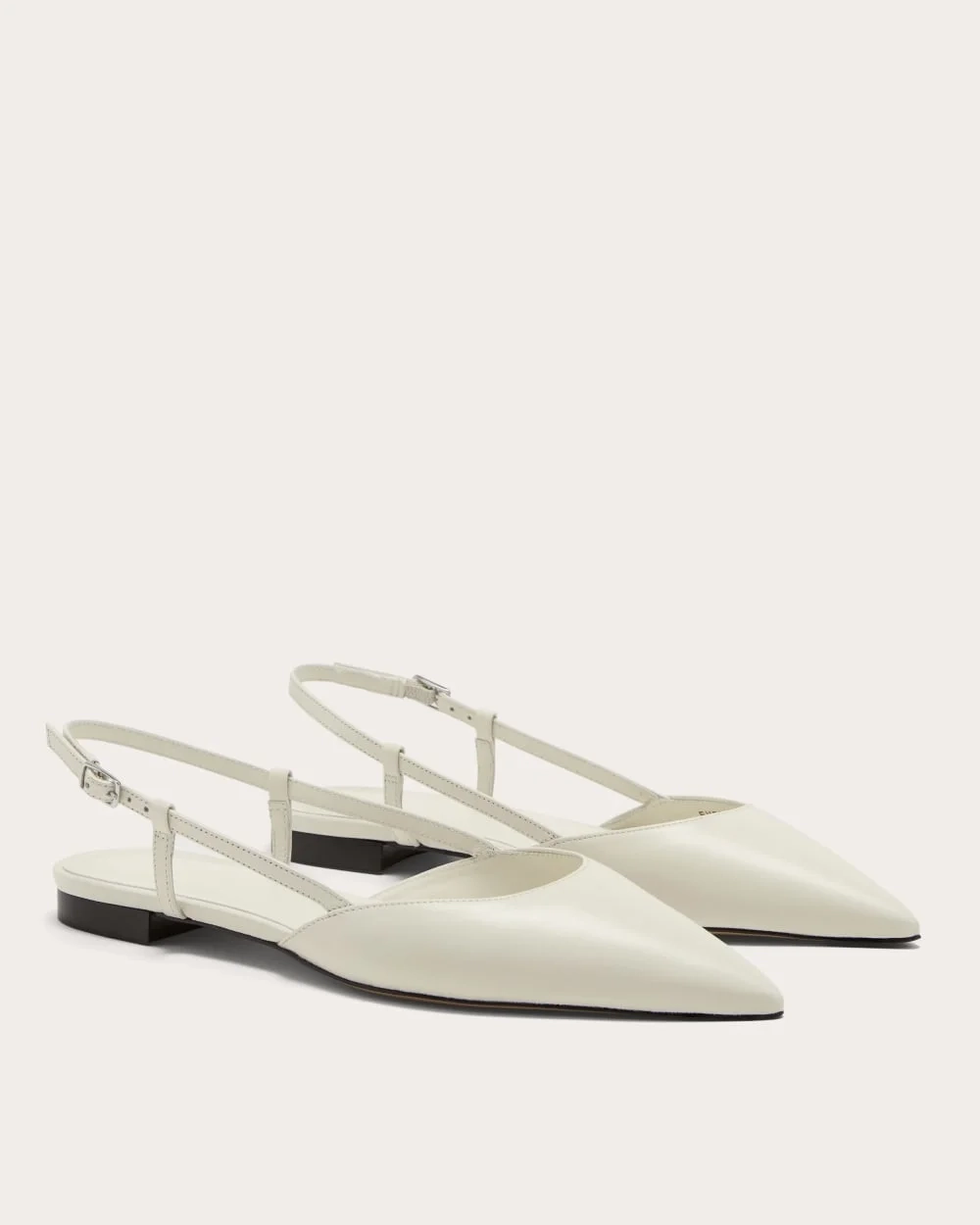 The Studio Slingback Flat | Canvas (2)