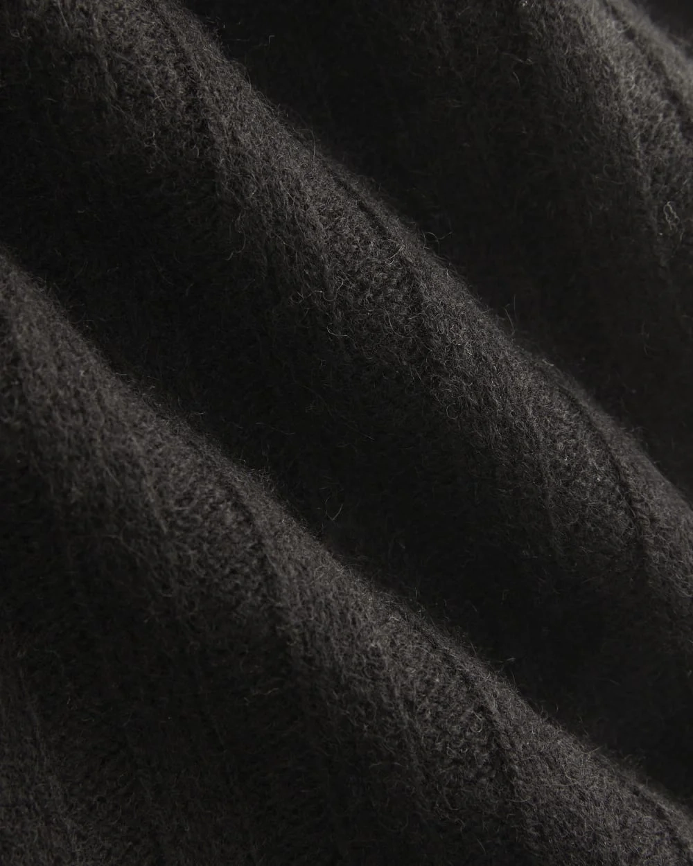 Straight-Leg Pant in Wool Cashmere | Black (2)