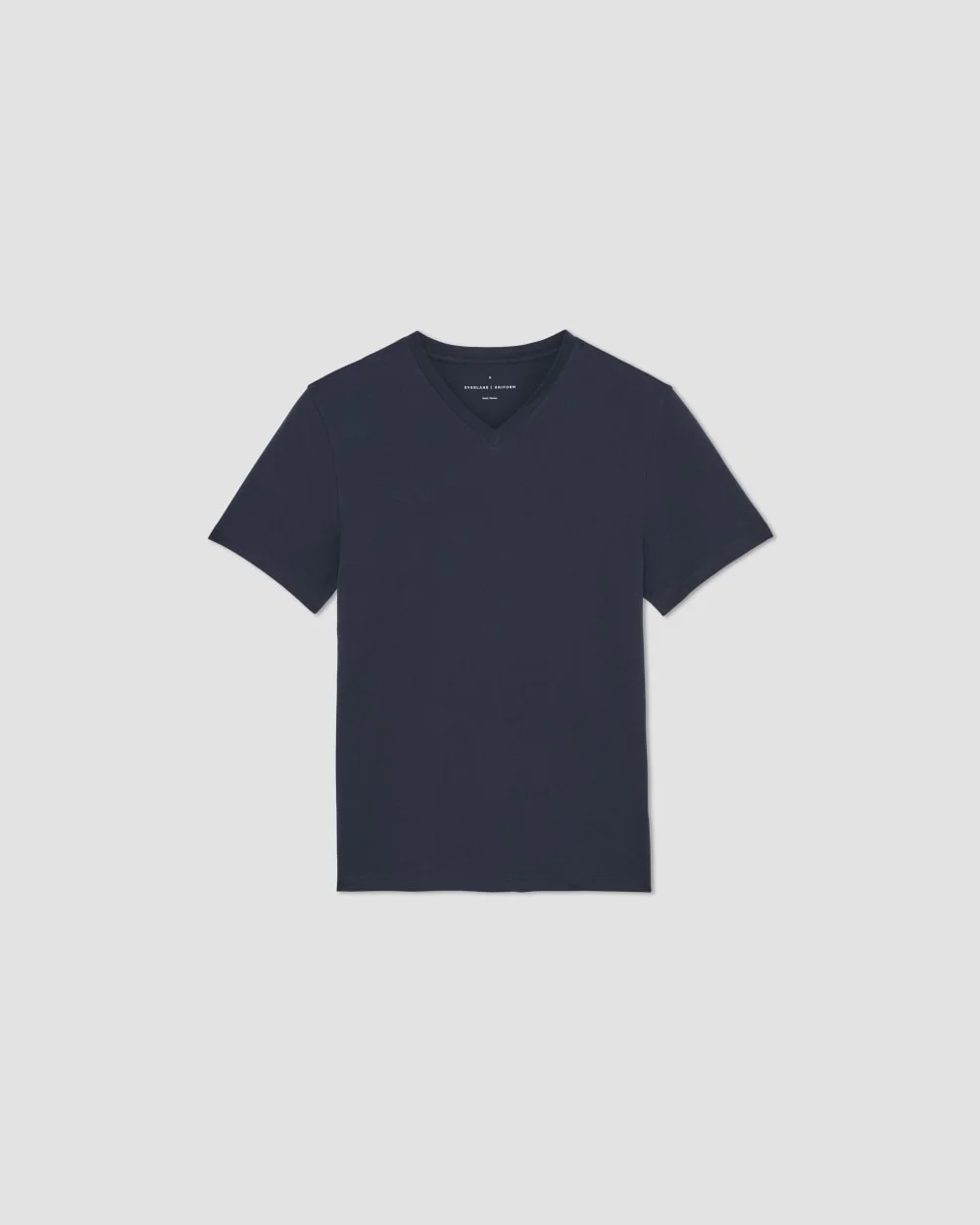 The Organic Cotton V-Neck Tee | Deep Navy (2)
