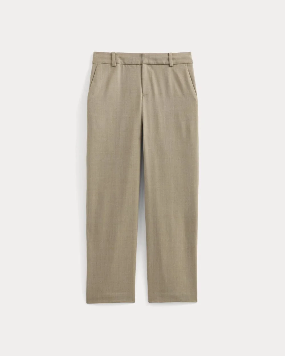 Straight-Leg Trouser in Tailor Twill | Light Taupe (2)