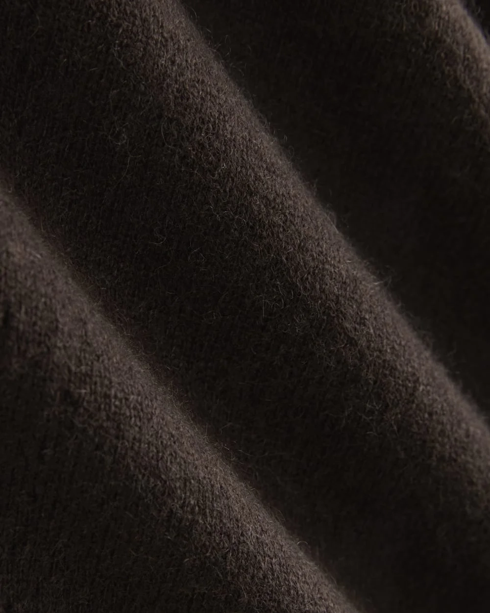 Cashmere Funnel-Neck Tank | Dark Chocolate (2)