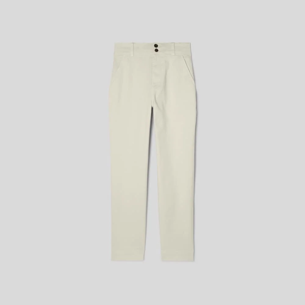 The Organic Straight-Leg Pant | Pumice Stone (2)