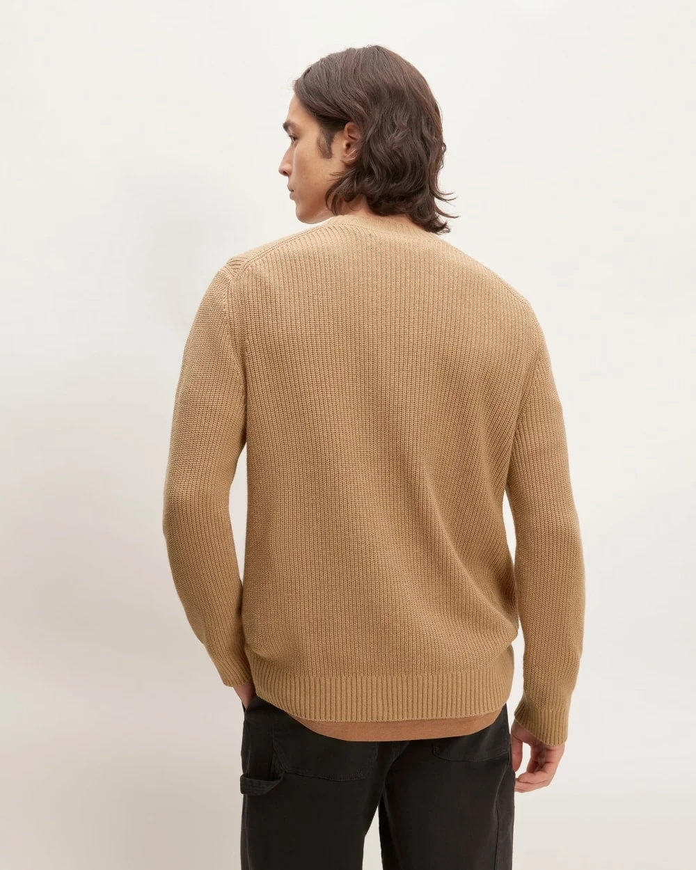 The No-Sweat Ribbed Crew | Tiger's Eye (2)