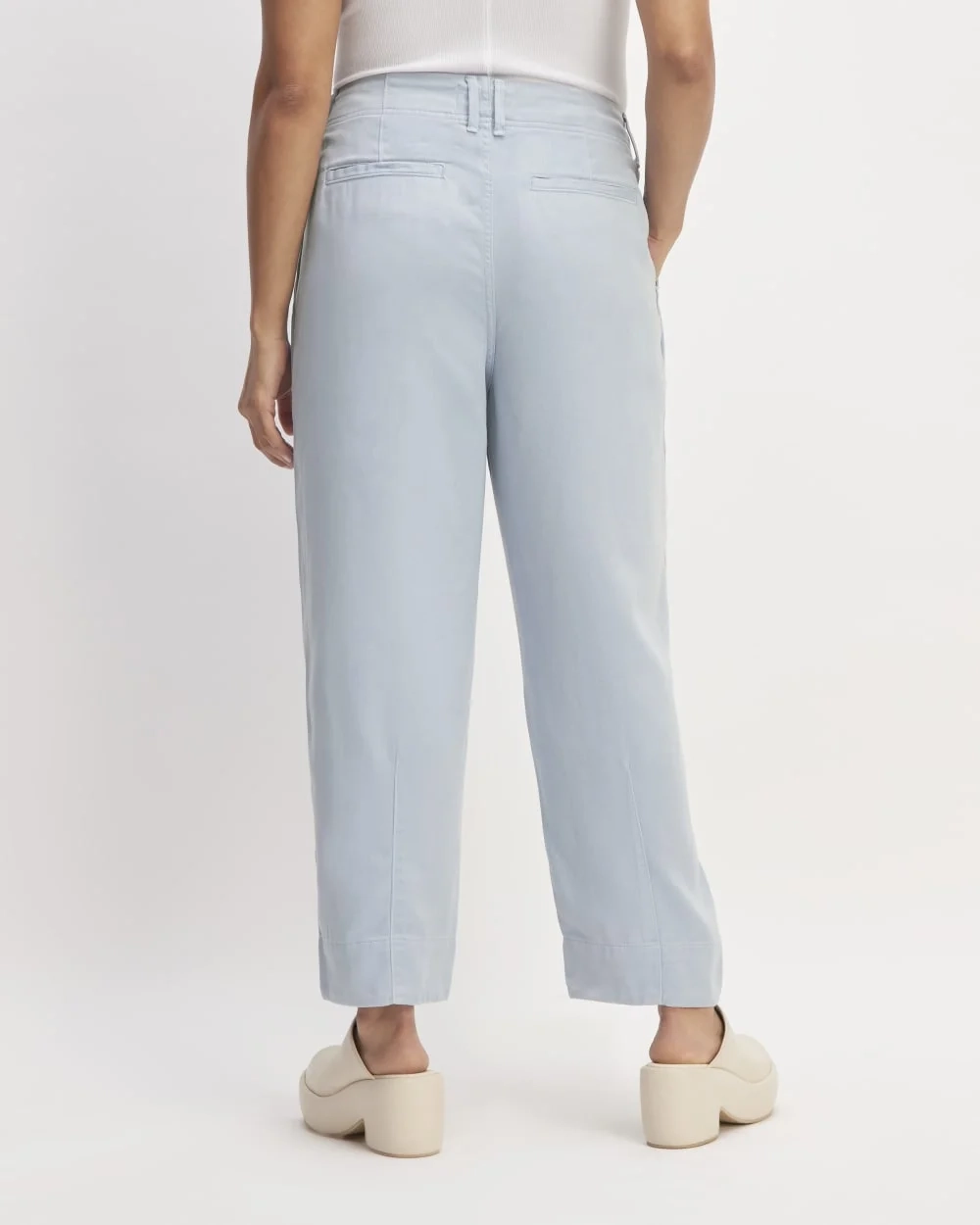 The Utility Pant in Buttersoft | Chambray Blue (2)