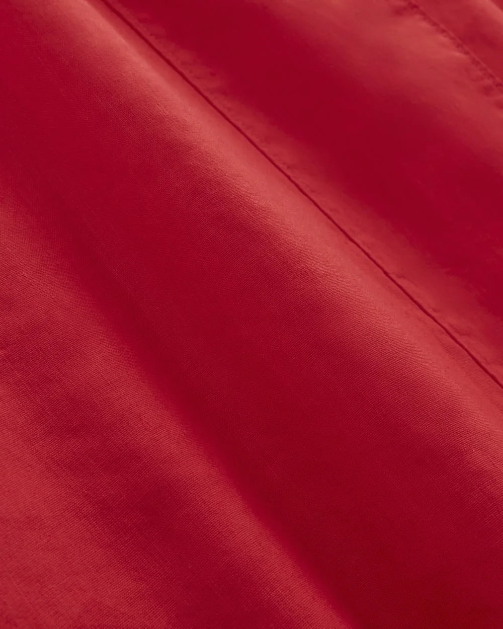 The Seamed Dress in Stretch Linen | Classic Red (2)