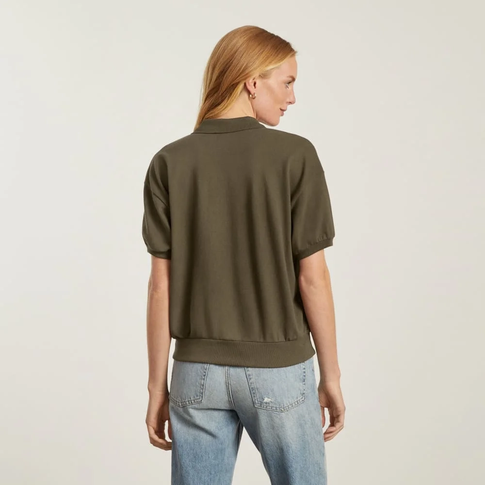 The Oversized Polo | Beech (2)