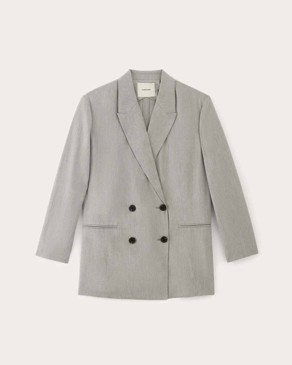 The Double-Breasted Blazer in Buttersmooth | Heather Steel (2)