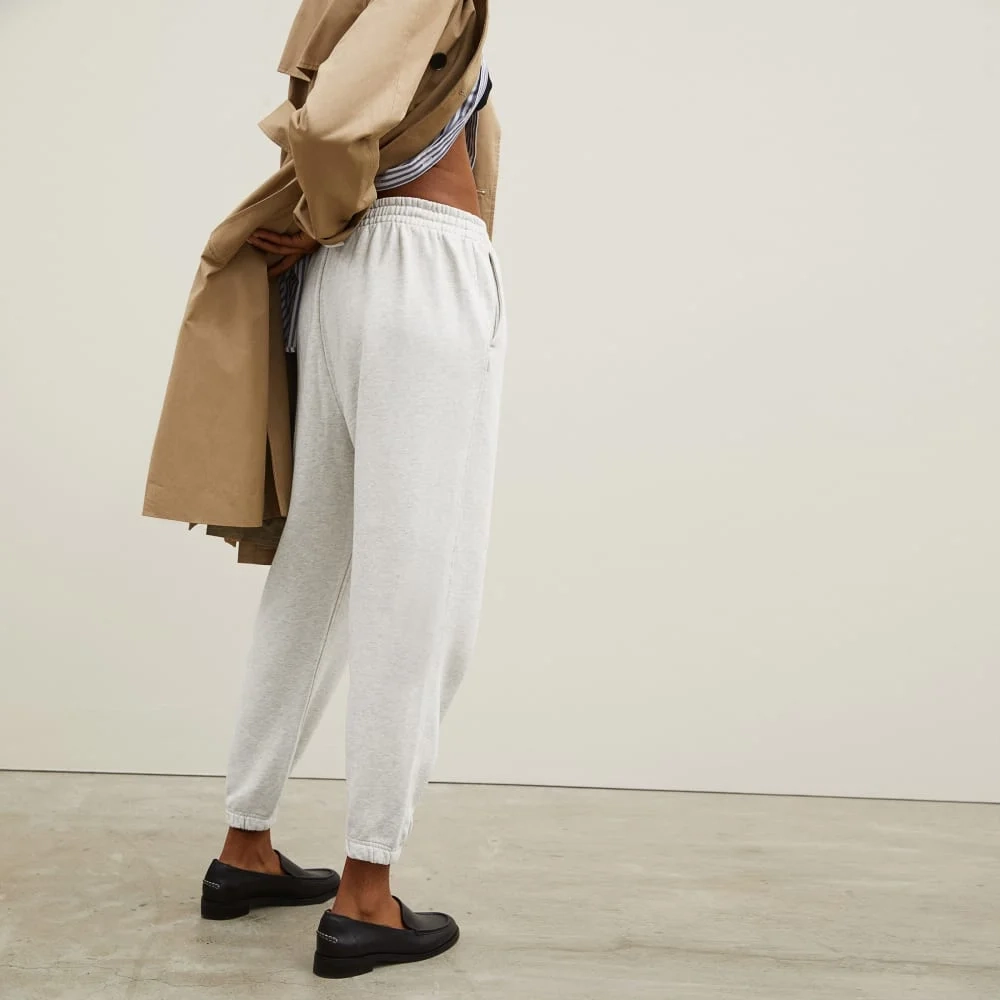 The Track Jogger | Light Heather Grey (2)