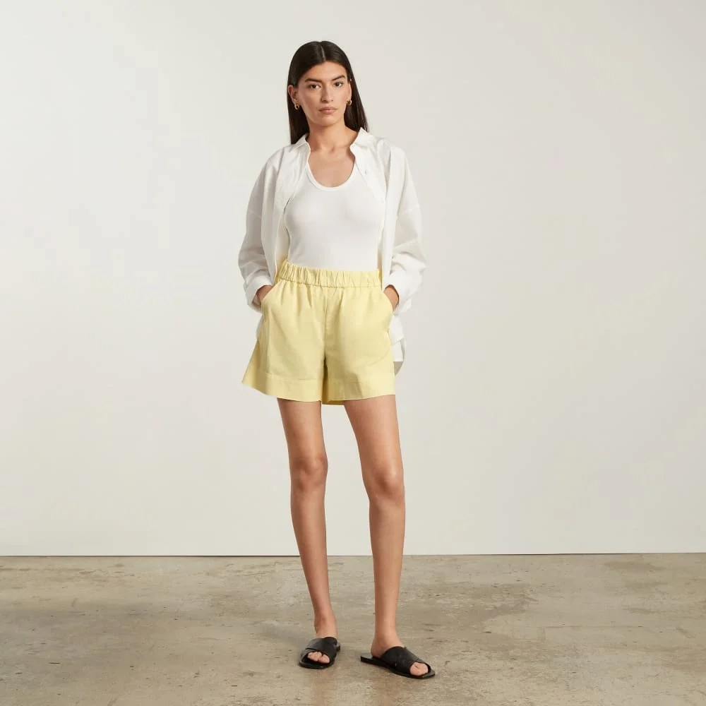The Easy Short | Pastel Yellow (2)