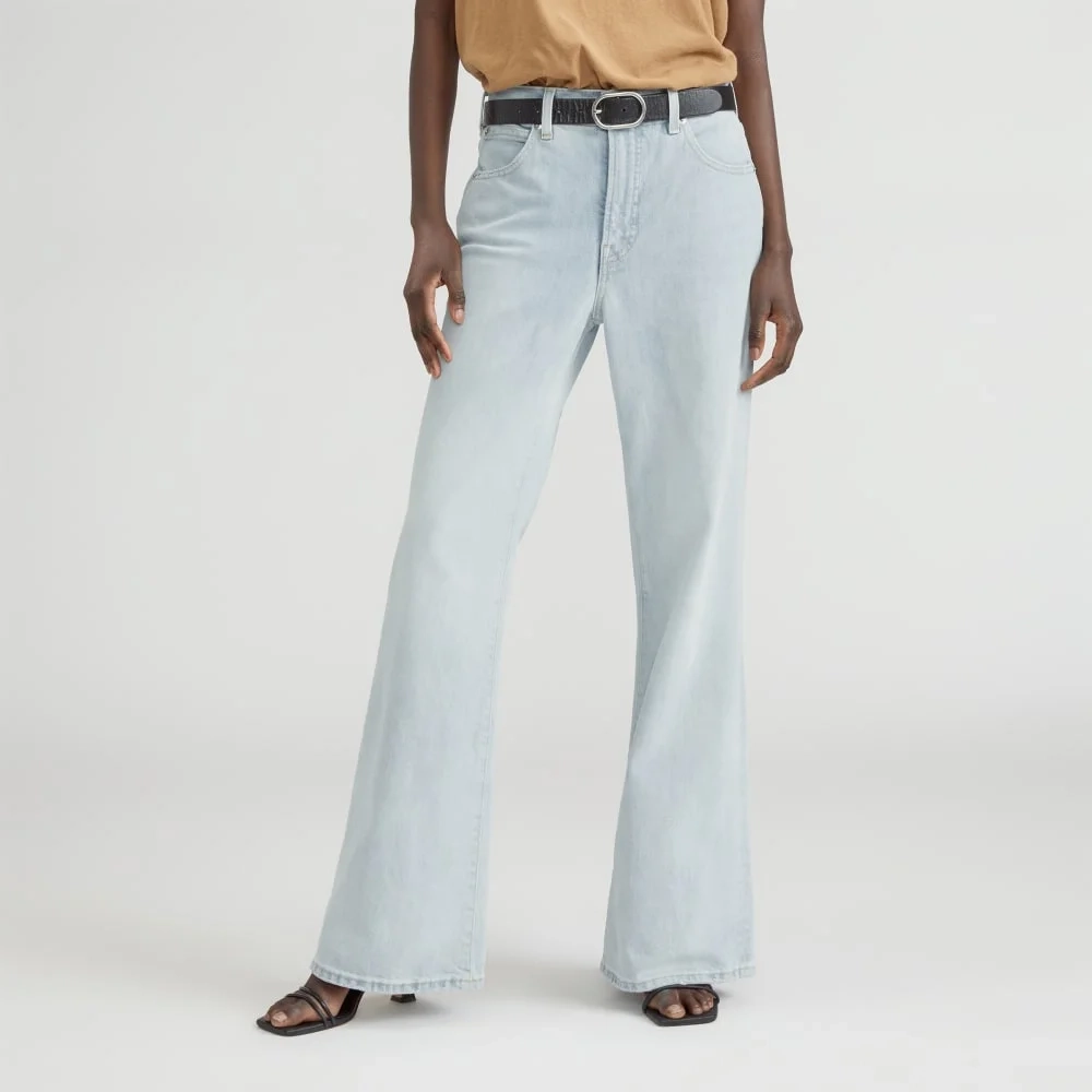 The High-Rise Flare Jean | Fog (2)