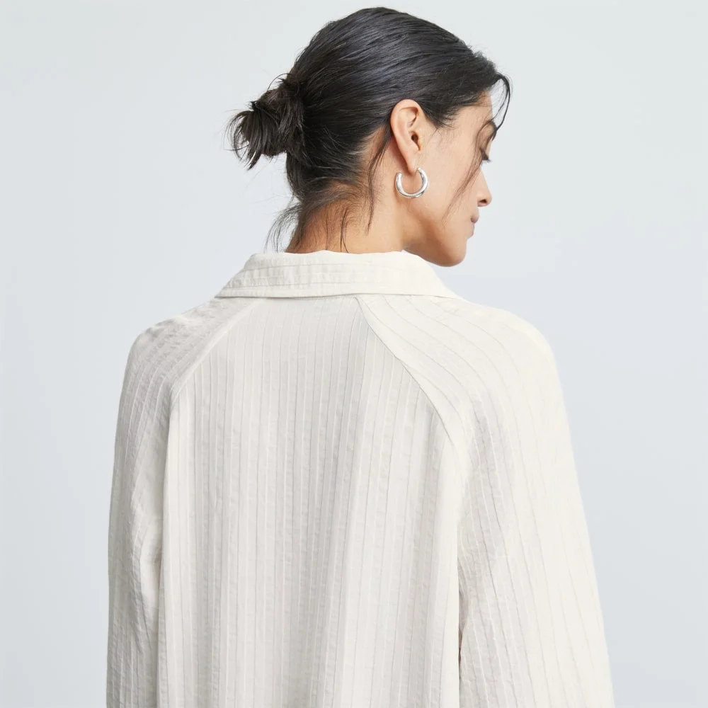The City Stripe Shirt | Bone (3)