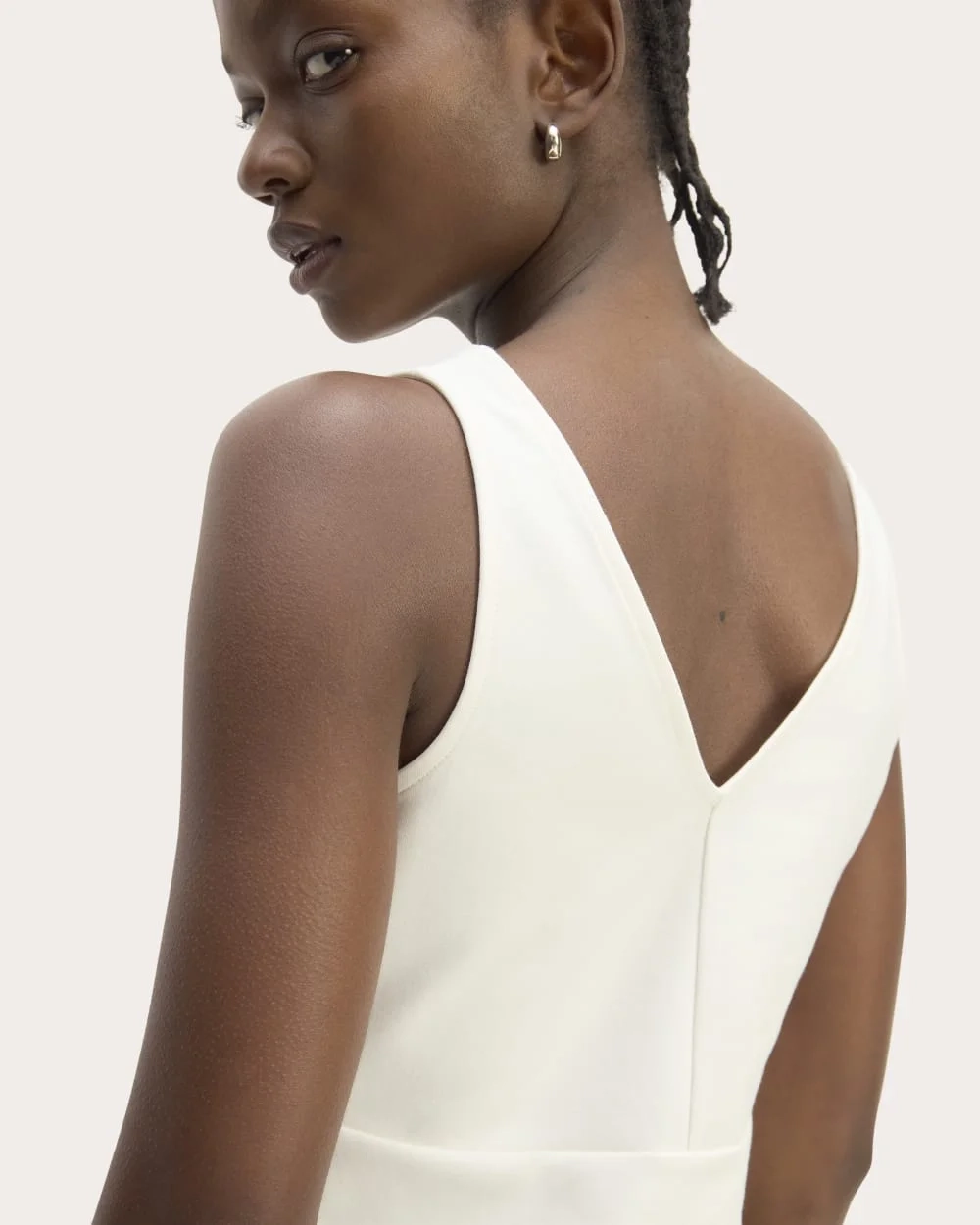 The Dream V-Neck Top | Bone (2)