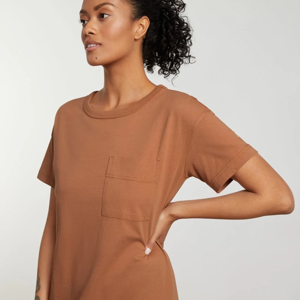 The Organic Weekend Maxi Dress | Tawny Brown (3)