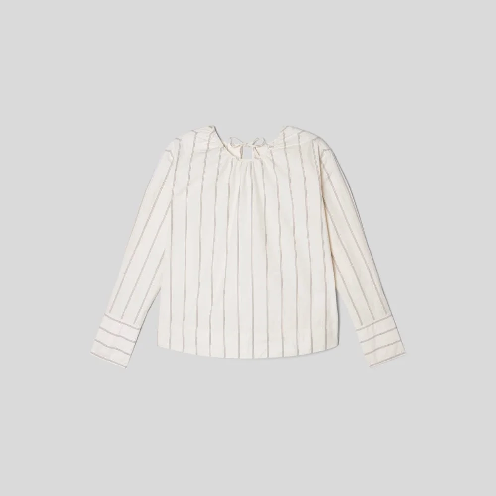 The Poplin Breeze Shirt | Black / Canvas Tan (2)