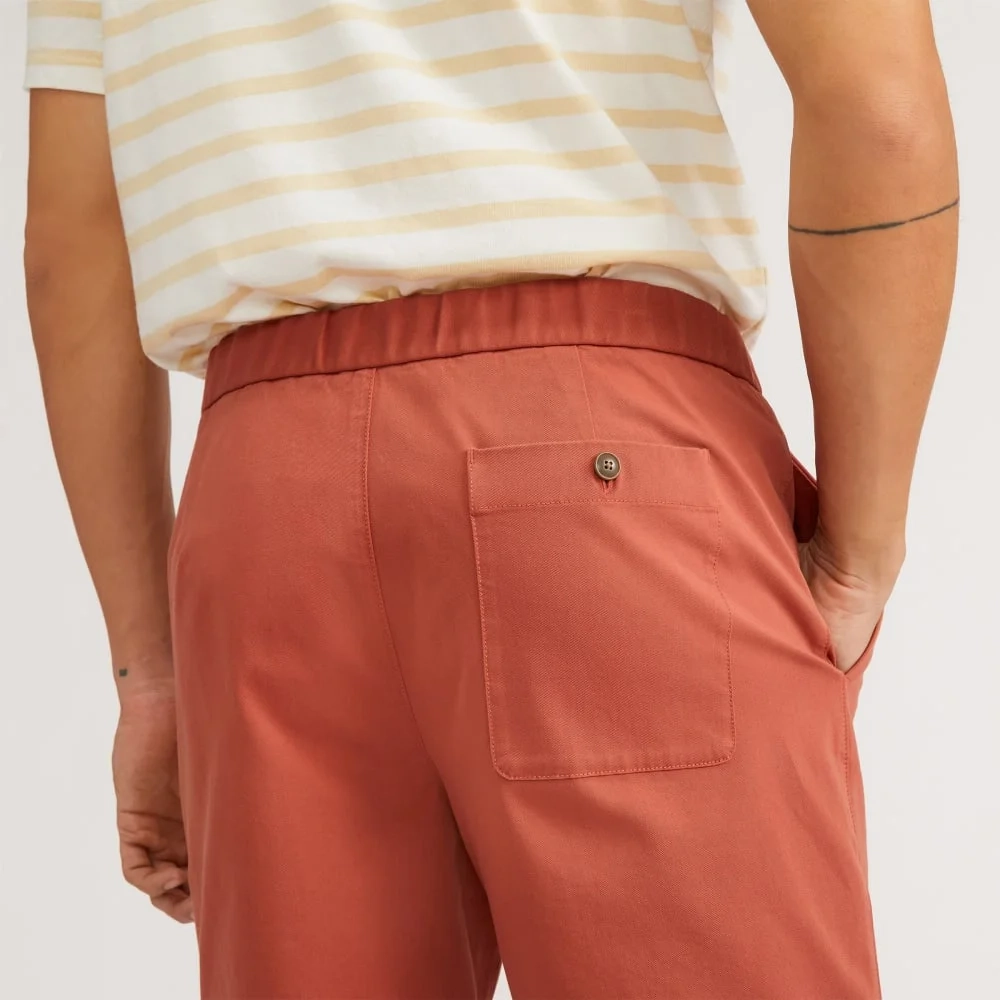 The Pull-On Performance Chino Short | Redwood (3)