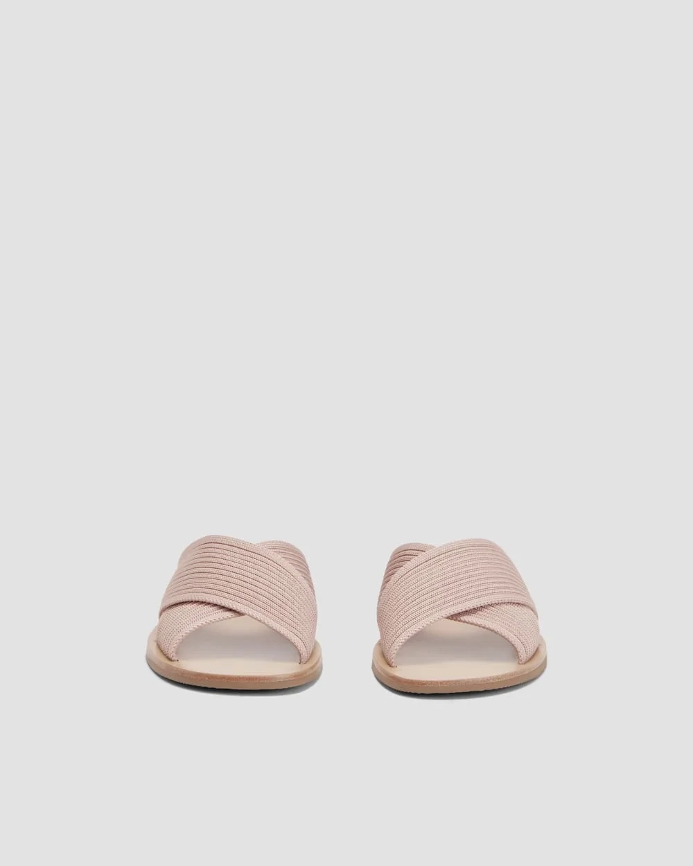 The Day Crossover Sandal | Pale Pink (2)