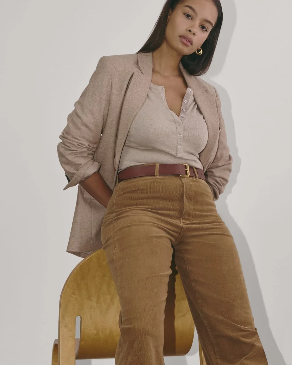 The Sailor Pant in Corduroy | Toasted Coconut (2)