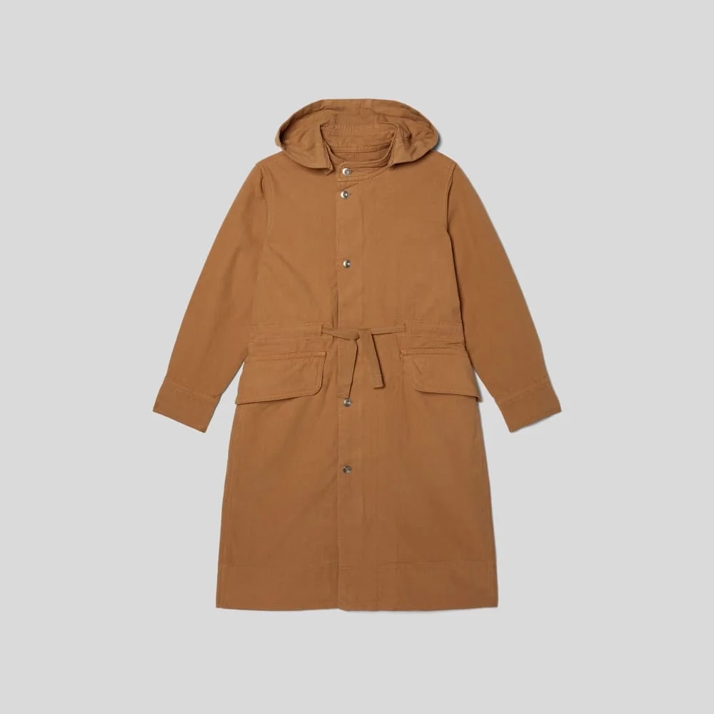 The Canvas Organic Cotton Parka | Cappuccino (2)