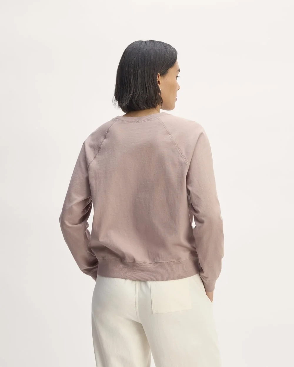 The Off-Duty Long-Sleeve Tee | Dusty Rose (3)