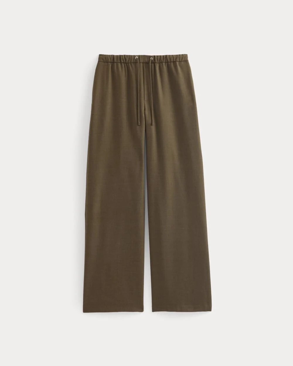 The Pull-On Trouser in Tailor Twill | Heathered Cocoa (2)