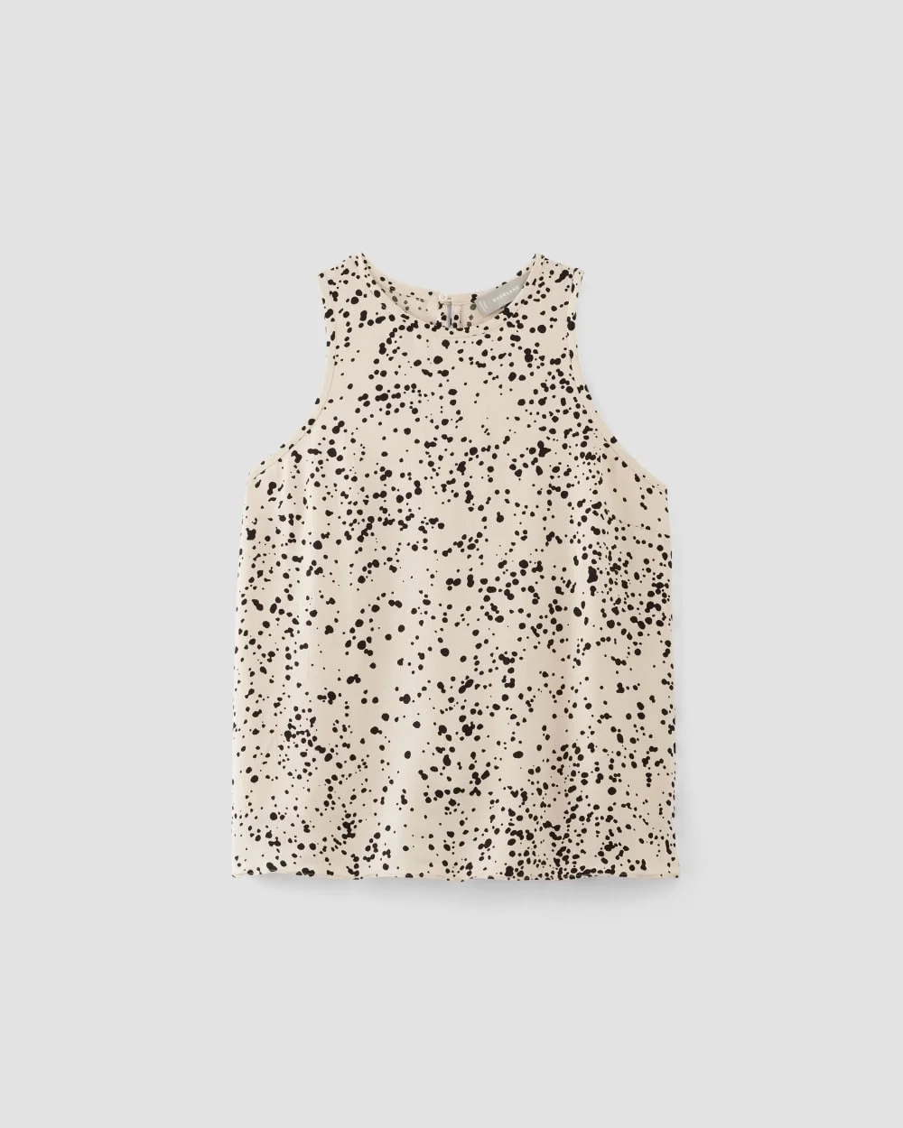 The Satin Racerback Top | Whisper Pink Moonsplatter (2)