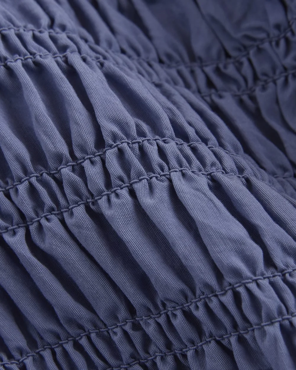 The Smocked Cardigan | Blue Dusk (2)