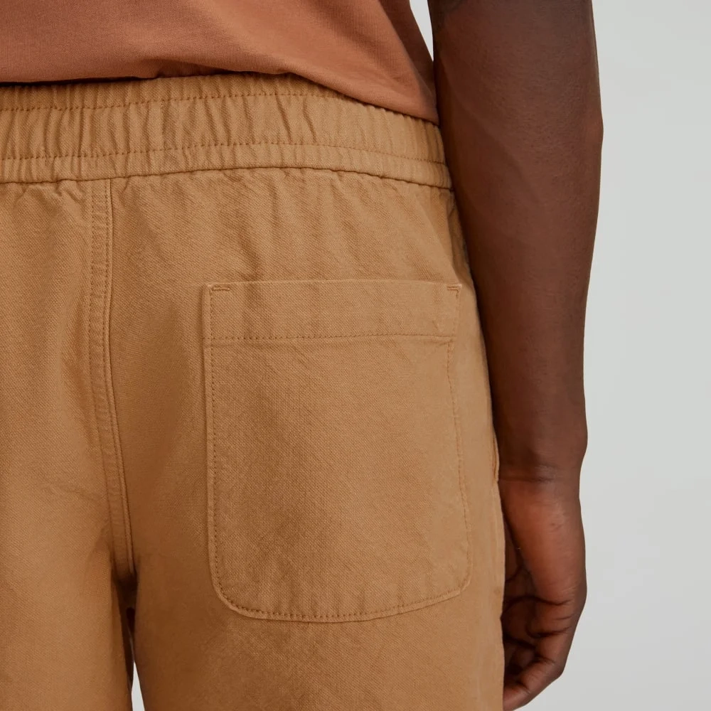 The Canvas Organic Cotton Short | Cappuccino (2)