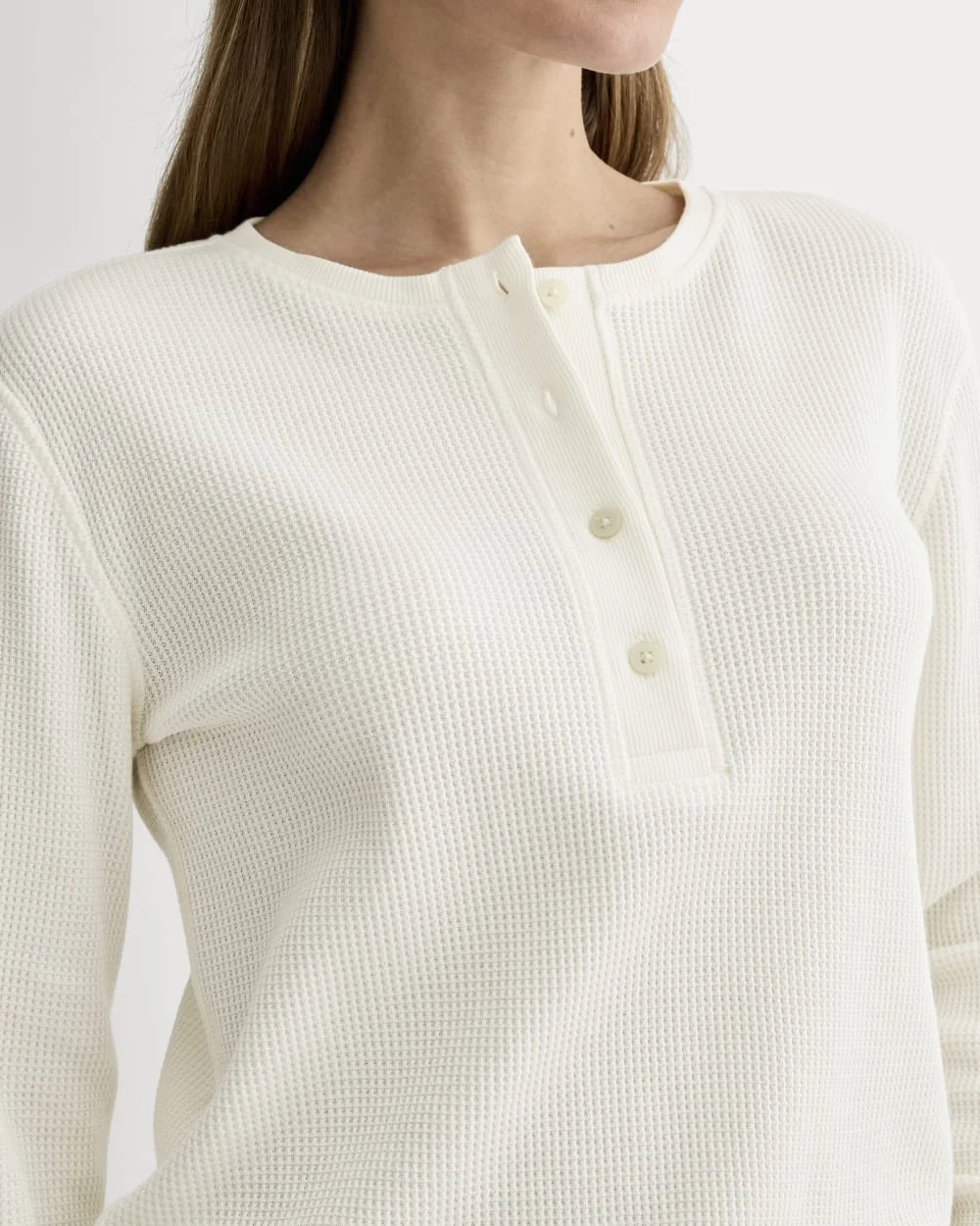 The Waffle Henley | Bone (2)