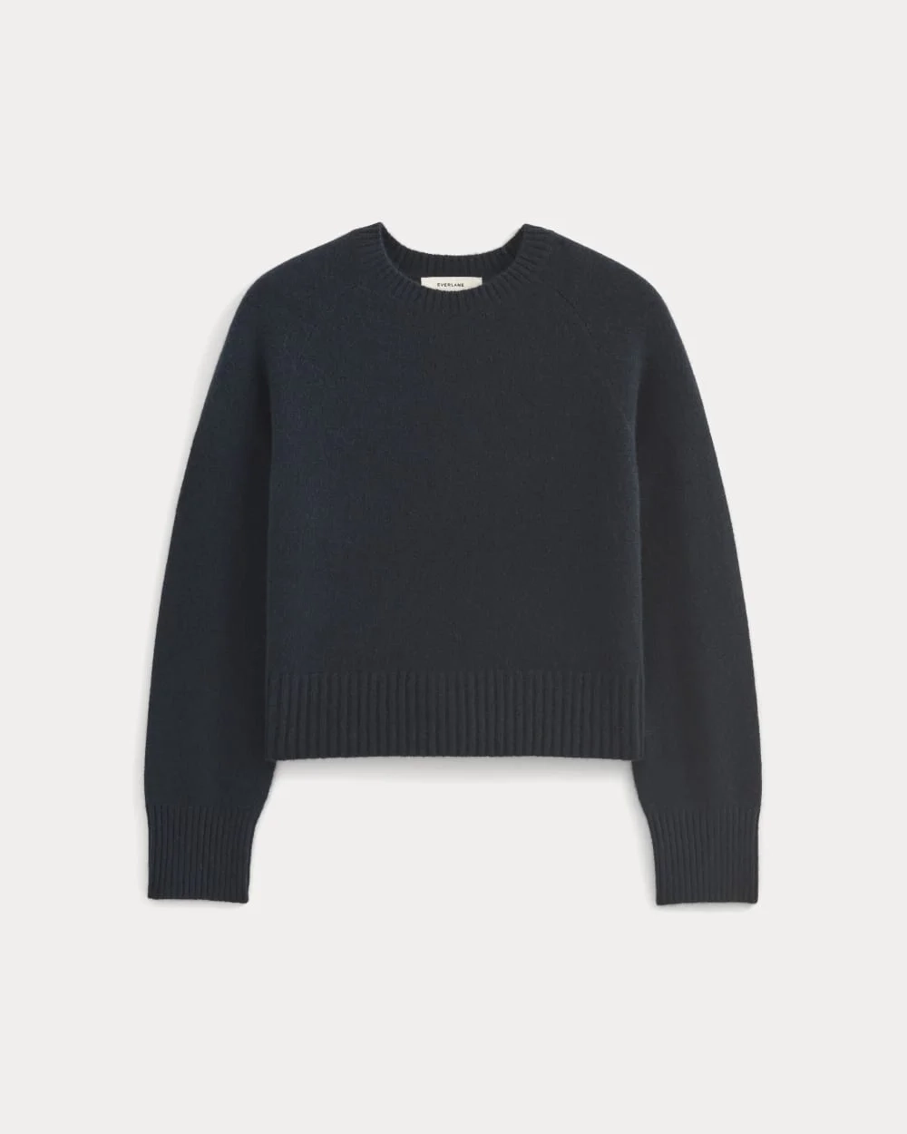 The Boxy Crew in Cashmere | Navy (2)